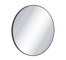 Зеркало круглое EXCELLENT Virro D=80 (черный мат)