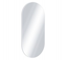 Зеркало овальное EXCELLENT Revia 100x50 (белый мат)